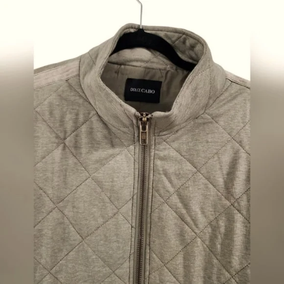 Dolce Cabo Womens Quilted Jacket/Olive green/Size M/oversize - Picture 4 of 7